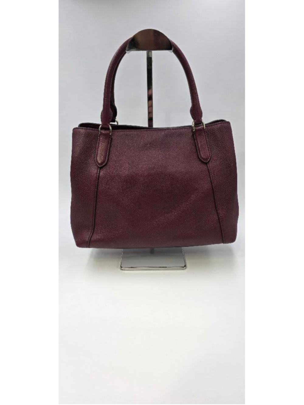 Kate Spade Jackson Deep Cherrywood Satchel Purse with matching Wallet - Picture 11 of 16